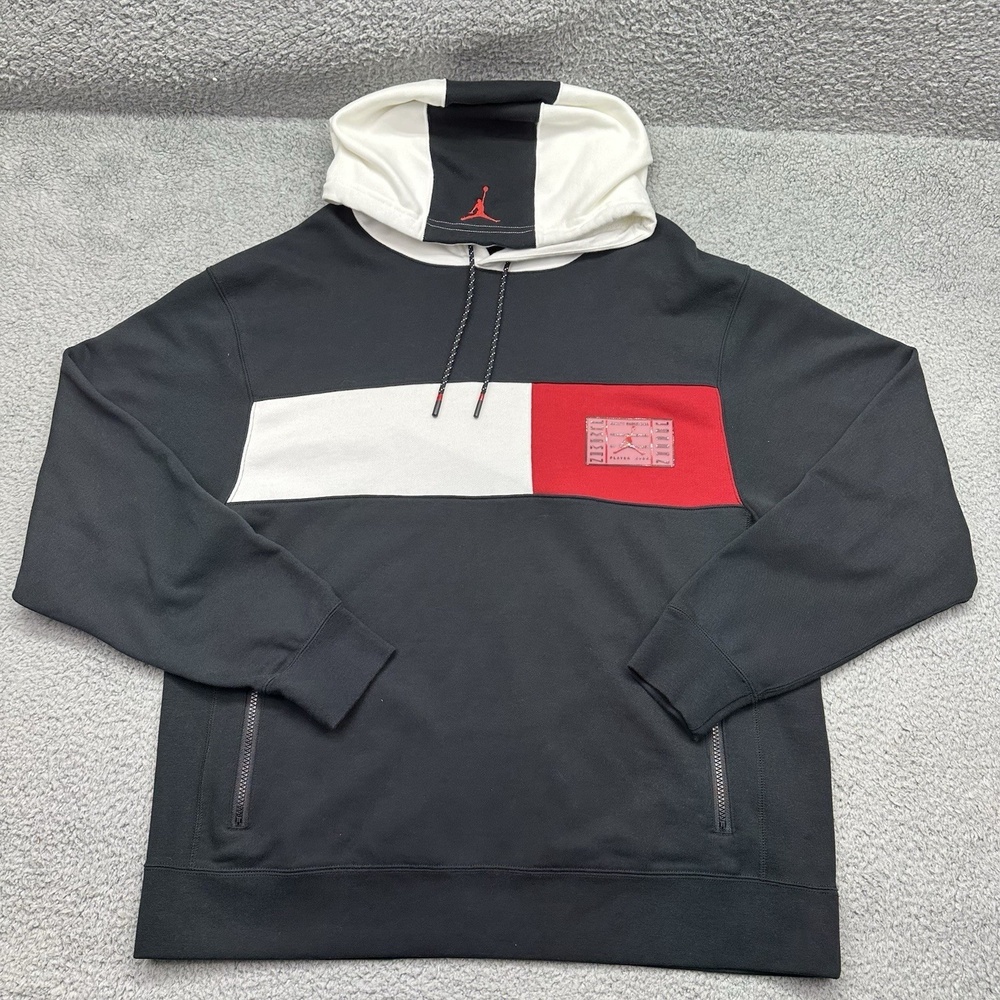Nike Air Jordan Mens Sizeβ XL CU1508-010 Legacy AJ 11 XI Retro Hoodie Sweatshirt